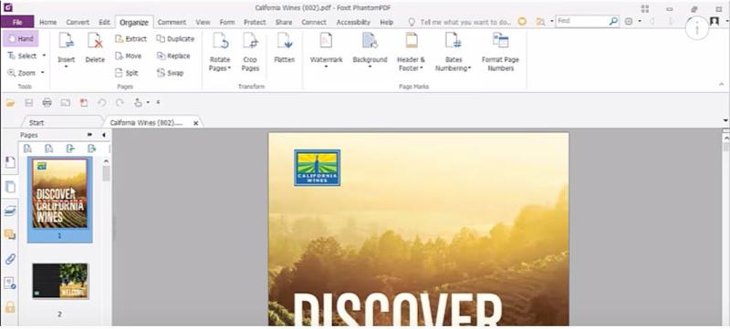 Konfiguracja języka interfejsu Foxit Reader