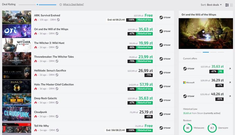 Najlepsze okazje na gry na Steam