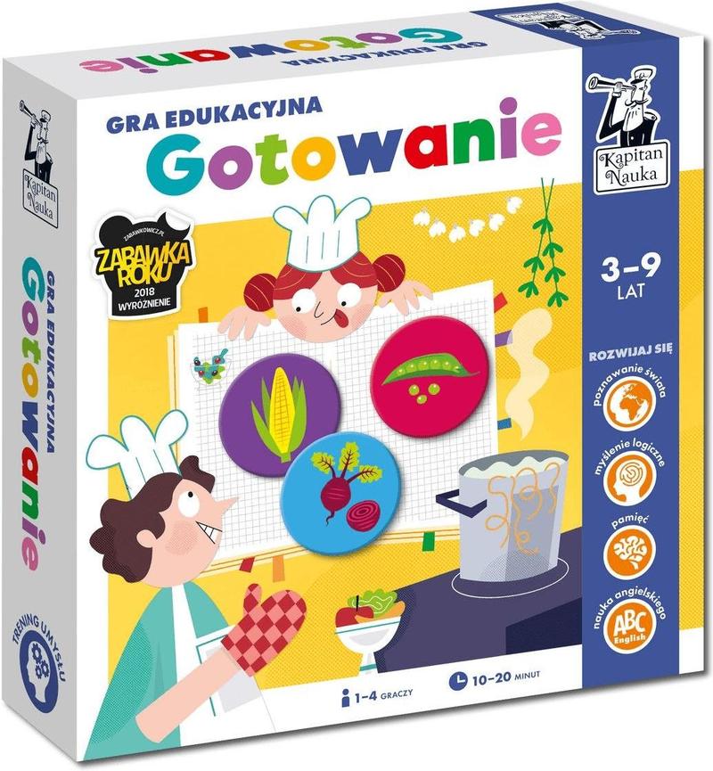 Rozwój umiejętności gotowania przez gry