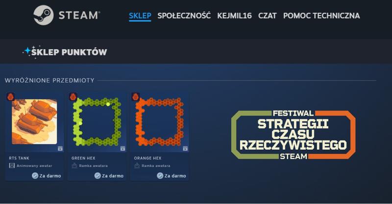 Unikalny profil Steam