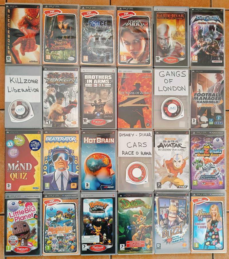 Bezpieczne źródła gier PSP