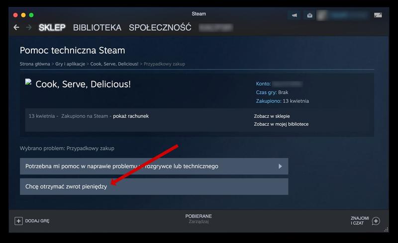 Jak bezproblemowo oddać grę na Steam i odzyskać swoje pieniądze